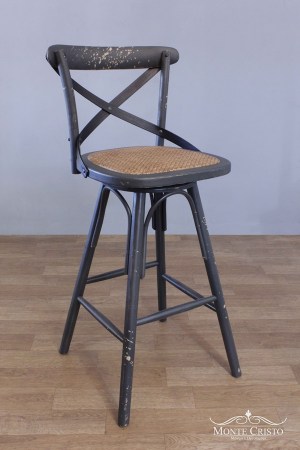 Banqueta Cross cinza
