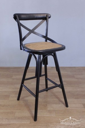 Banqueta Cross preta 